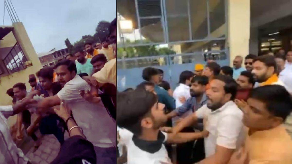 kanpur news vhp meeting disrupted by violence 11 arrested