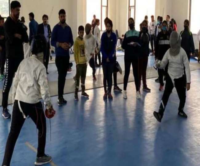 expansion of adhoc committee for promotion of fencing activities players parents congratulated