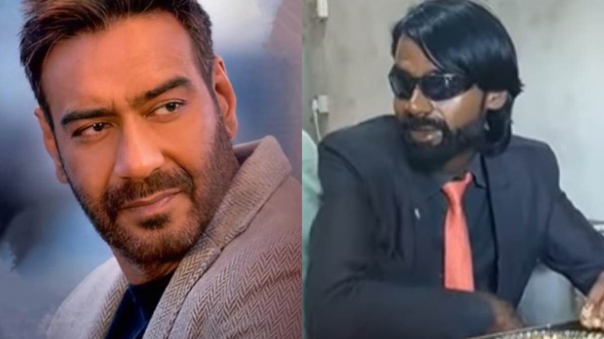 Ajay Devgn new look for Thank God Movie goes viral actor starts shooting  for upcoming project Thank God क लए अजय दवगन न बदल लक सलटपपर  दढ म लग रह कमल