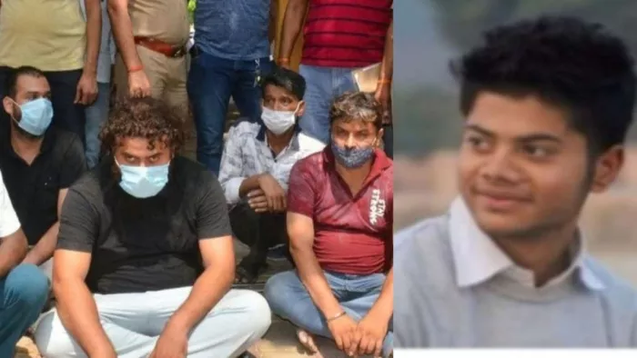 Agra News: सचिन हत्याकांड के आरोपित और सचिन का फाइल फोटो, जागरण