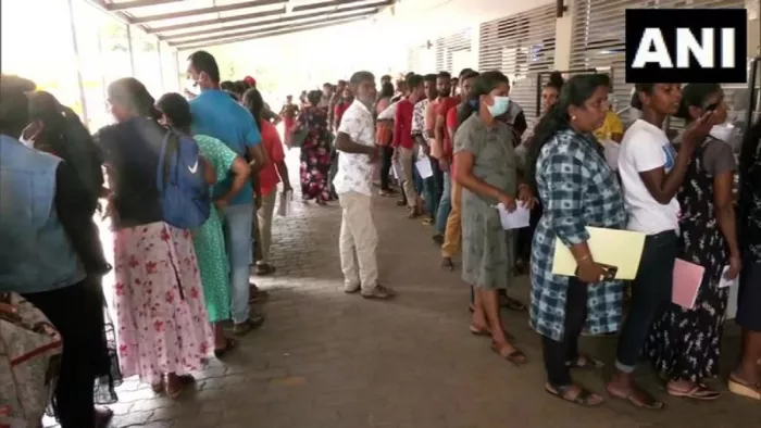 Srilanka Criris: श्रीलंका के आर्थिक संकट का बच्चों पर पड़ रहा बुरा असर (फोटो एएनआइ)