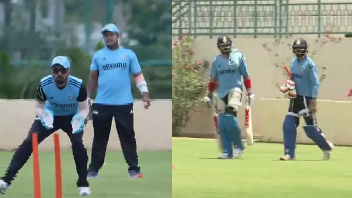 Asia Cup 2023: KL Rahul ने शुरू किया विकेटकीपिंग का अभ्यास, बल्लेबाजी करते दिखे Shreyas Iyer