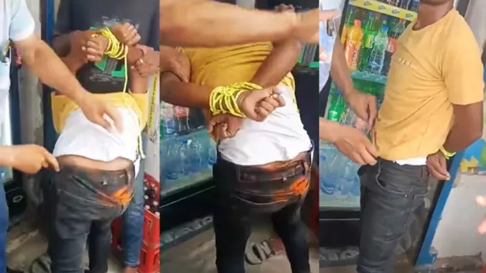 अररिया में चोर की जमकर हुई पिटाई (जागरण)