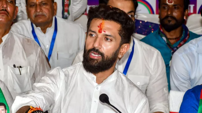 लोक जनशक्ति पार्टी (रामविलास) के राष्ट्रीय अध्यक्ष चिराग पासवान। (फोटो- PTI)