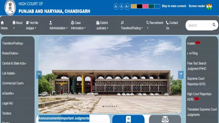 Punjab and Haryana High Court Peon Recruitment के लिए आवेदन हुए शुरू।