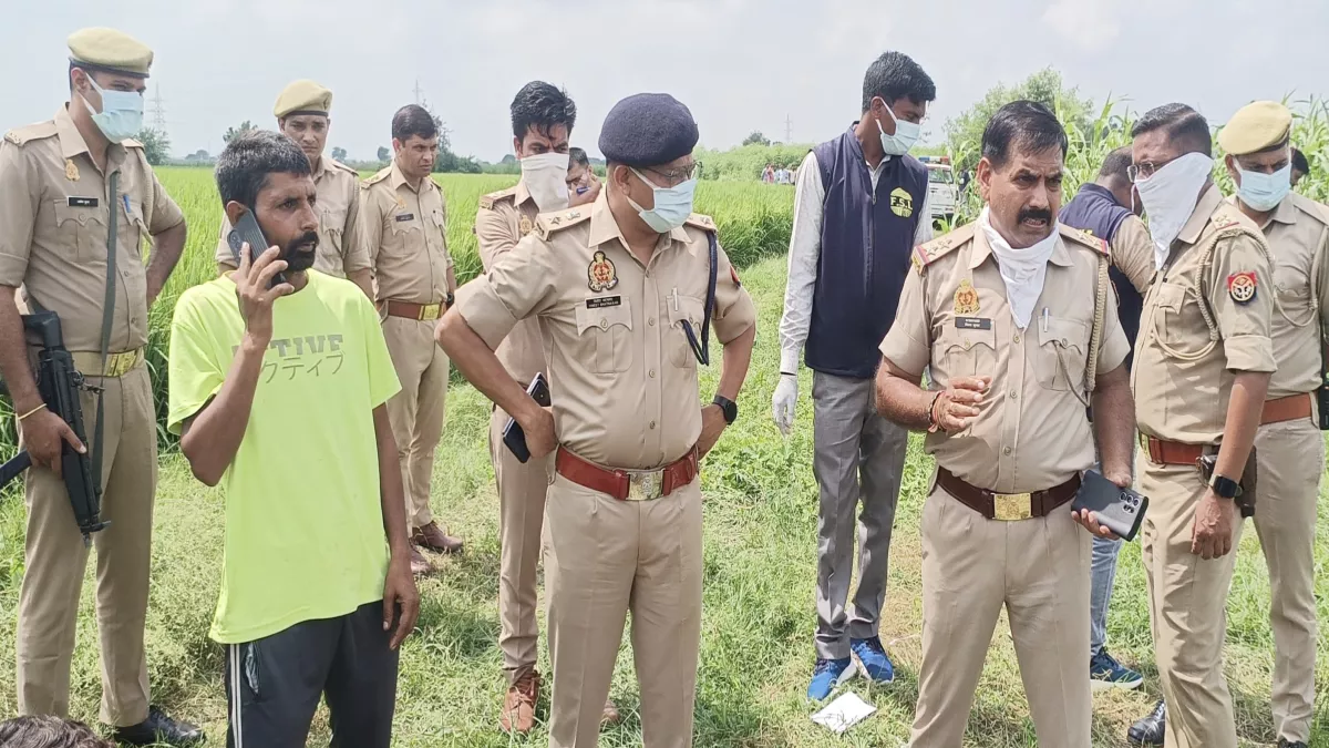 हापुड़ में किसान की बेरहमी से हत्या, चेहरा जलाया, वैद्य हिरासत में, पारिवारिक कलह पर पुलिस की जांच