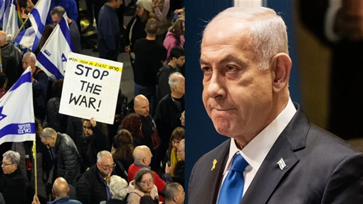 Israel-Hamas War: बंधकों को छुड़ाने के लिए इजरायल में उग्र प्रदर्शन, नेतन्याहू बोले- हमास के खिलाफ आक्रामकता ही सर्वश्रेष्ठ उपाय