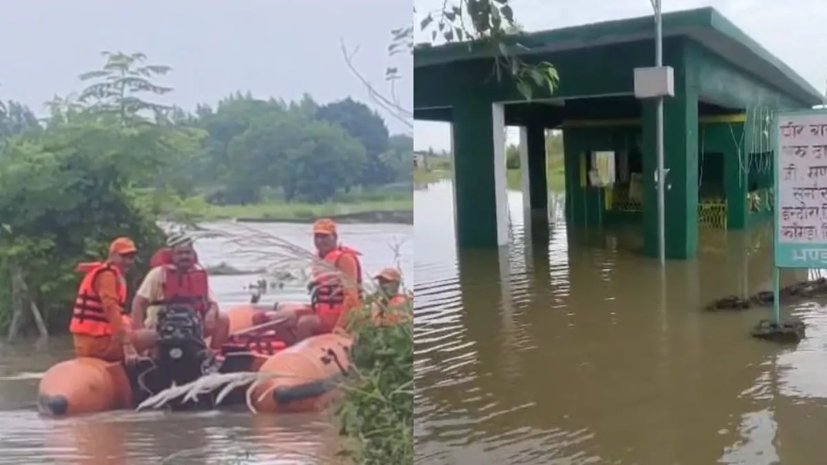 पौंग बांध से छोड़े गए पानी ने कांगड़ा के इंदौरा में मचाई तबाही, NDRF ने 800 से अधिक लोगों को किया रेस्क्यू
