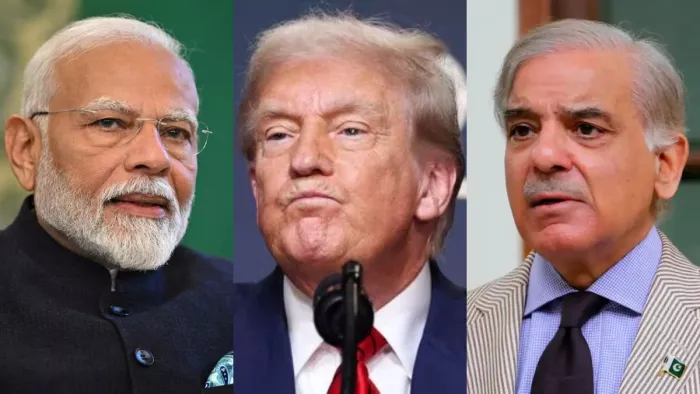ट्रंप ने एक बार फिर भारत-पाकिस्तान सीजफायर में मध्यथता का दावा किया है। (फाइल फोटो)