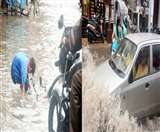 भारी बारिश से स्मार्ट सिटी हुआ पानी-पानी, टापू बने शहर के निचले इलाके Muzaffarpur News