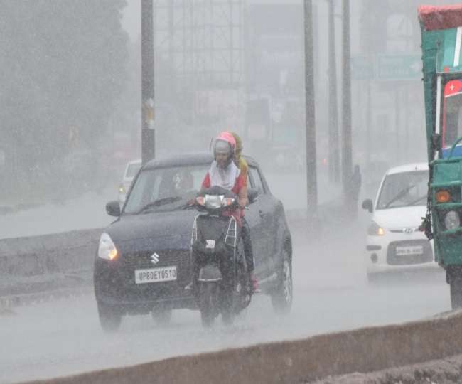 Weather Alert एसी कूलर बंद रात से दोपहर तक बस झमाझम Agra News