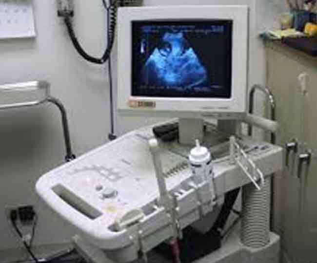 Recommendation of action on the company that does not repair the ultrasound  machine in ballia