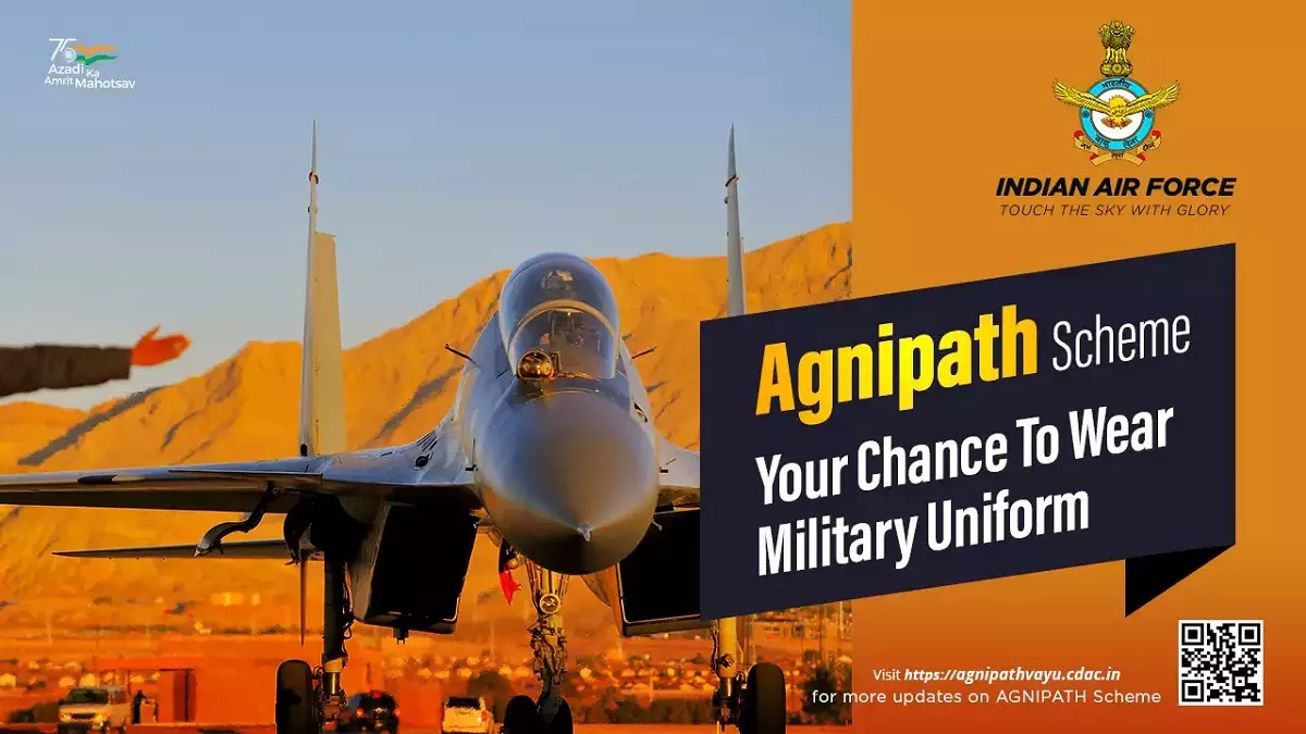 IAF Agnivayu Recruitment: भारतीय वायु ने जारी किया अग्निवायु भर्ती 2023 का नोटिस, आवेदन नवंबर के पहले सप्ताह से