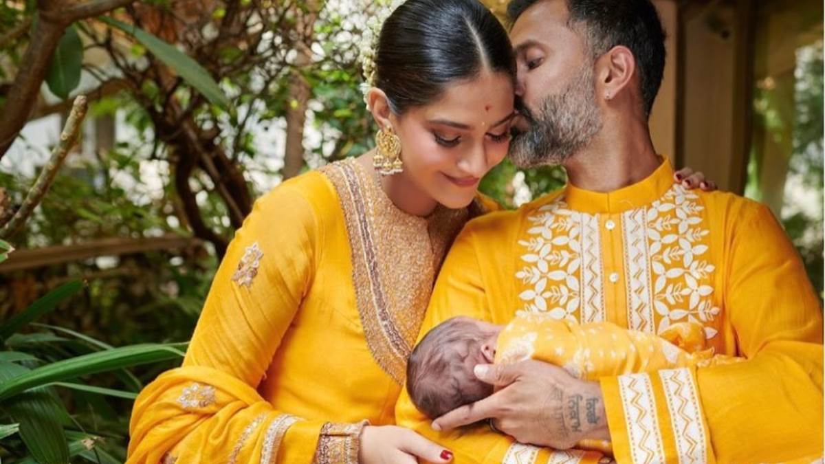 Sonam Kapoor, Anil Kapoor share another pic of son Vayu Kapoor Ahuja, Instagram