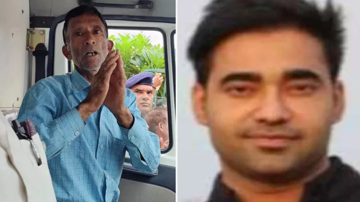 Ankita Murder Case : अंकिता के पिता वीरेन्द्र सिंह भंडारी और मुख्य आरोपित पुलकित आर्या। फाइल फोटो