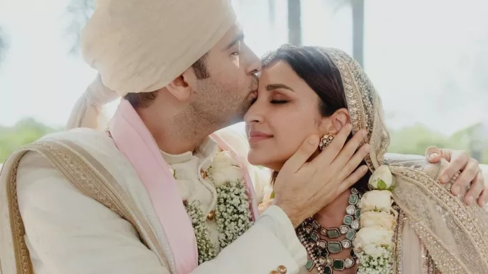 Parineeti and Raghav Wedding Photo Credit Instagram
