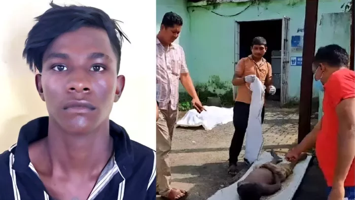 फोटो : हत्या का गिरफ्तार आरोपित विकाश मुंडा।
