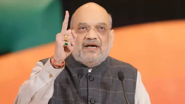 Haryana News: रेवाड़ी में अमित शाह ने जन आर्शीवाद रैली को किया संबोधित। फाइल फोटो