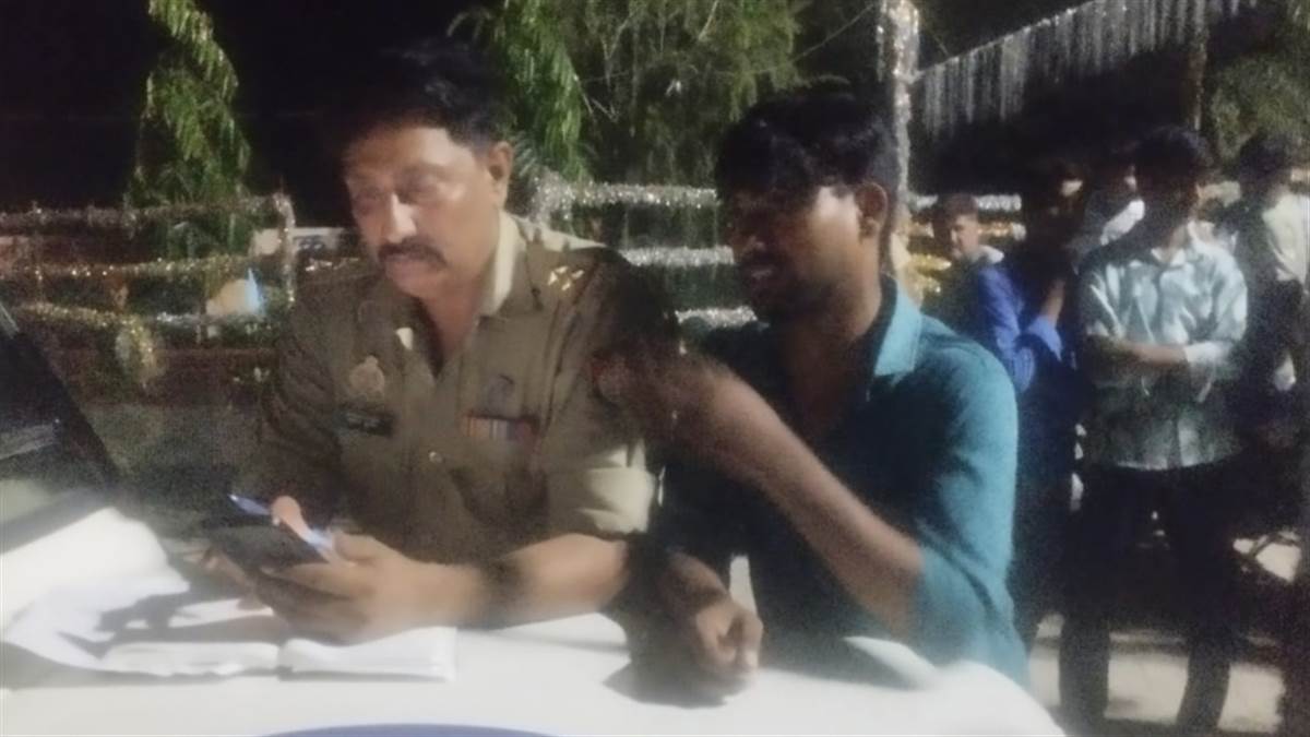 etawah news student jumps into canal after coaching cycle found