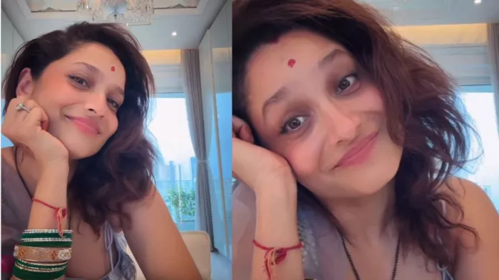 अंकिता लोखंडे ने शेयर किया अपना वीडियो (फोटो-इंस्टाग्राम)