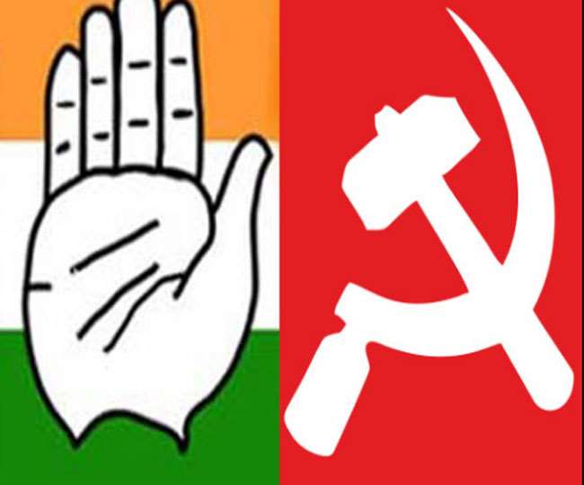 Left and Congress to contest elections together in Bengal decision taken in  CPM Polit Bureau