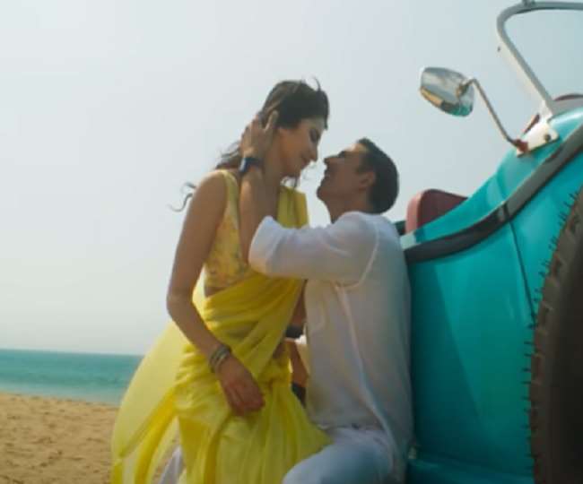 Akshay Kumar and Katrina Kaif has seen in romantic after long time, Suryavanshi romantic song.