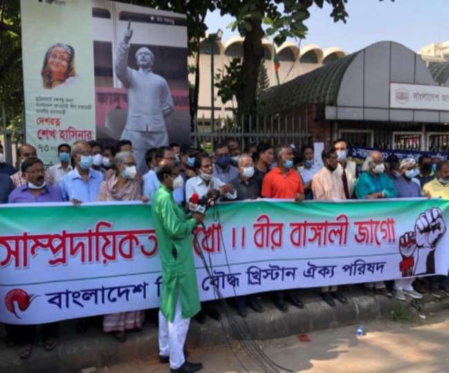 बांग्‍लादेश के चुनावी सियासत में उलझी हिंदू अल्‍पसंख्‍कों की सुरक्षा।