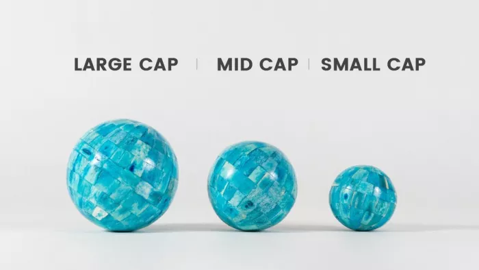 Small Cap, Middle Cap and Large Cap Shares in Stock Market