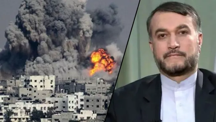 Israel Hamas War: ईरान के विदेश मंत्री होसैन अमीर अब्दुल्लाहियन ने गुरुवार को संयुक्त राष्ट्र में चेतावनी दी।