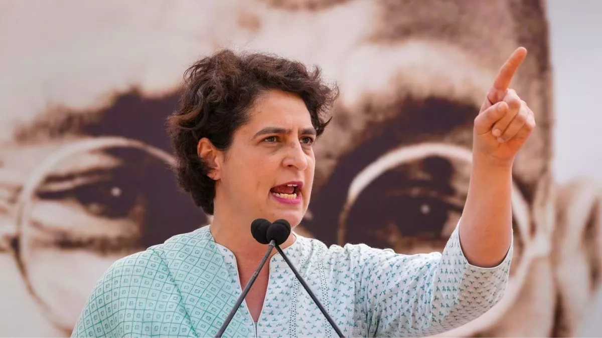 Priyanka Gandhi: 'कब जागेगी इंसानियत, कितने और बच्चों की चढ़ाओगे बलि',  इजरायल-हमास युद्ध पर बोलीं प्रियंका गांधी - Priyanka Gandhi on Israel Hamas  war said When humanity will ...