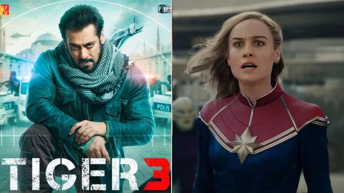 सलमान खान की 'टाइगर 3' ने 'द मार्वल्स' की राह को किया मुश्किल (Photo Credit-Twitter)