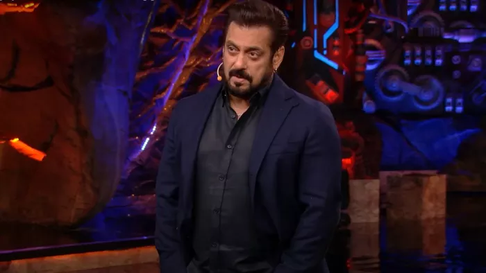 सलमान खान को आया किस पर गुस्सा (Photo Credit-Jio Cinema)