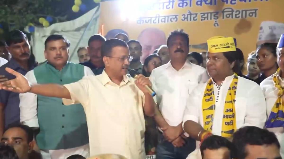 ncr arvind kejriwal accuses bjp of plotting attack during vikaspuri walkabout