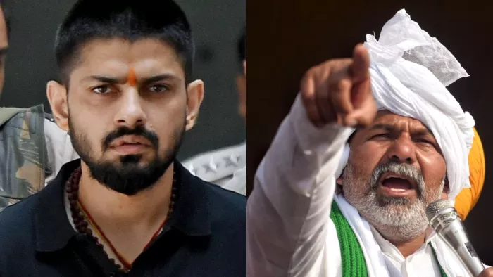 किसान नेता राकेश टिकैत ने एक्टर सलमान खान को चेतावनी दी।(फोटो सोर्स: जागरण)