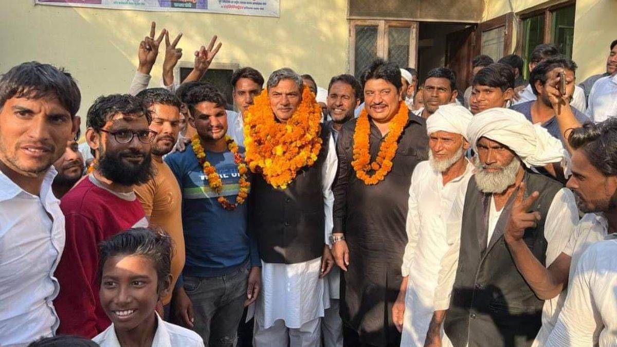 ncr good news for bjp before gujrat election 7 muslim candidate won in haryana panchayat election