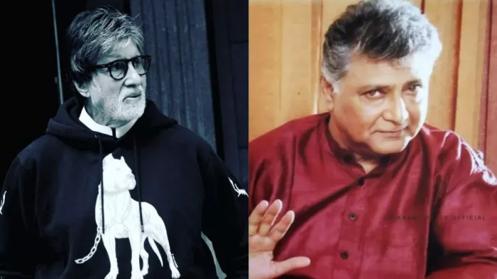 Amitabh Bachchan paid tribute to Vikram Gokhale.
