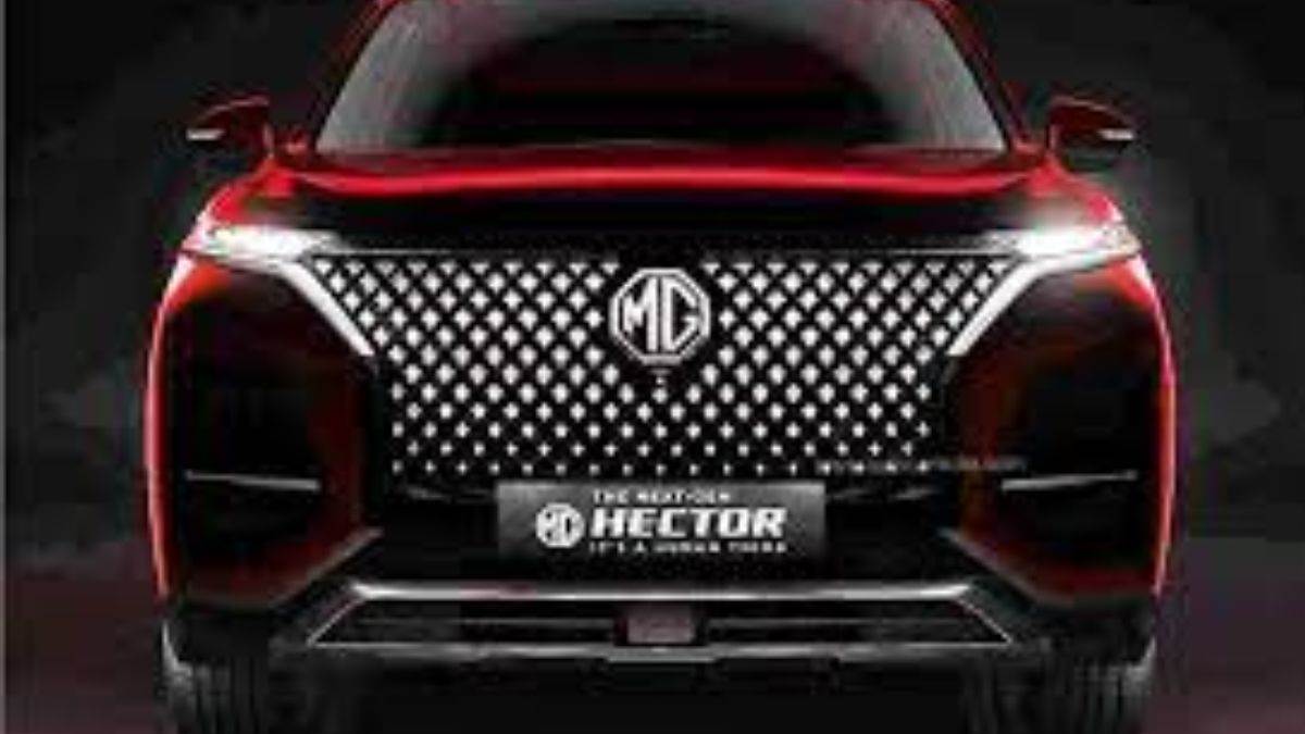 mg hector facelift come in2023