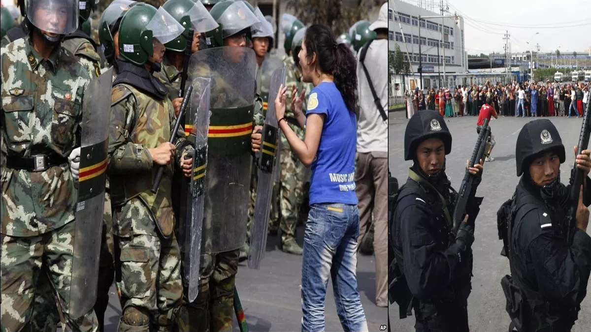 शिनजियांग प्रांत में सरकार के खिलाफ फूटा लोगों का गुस्‍सा