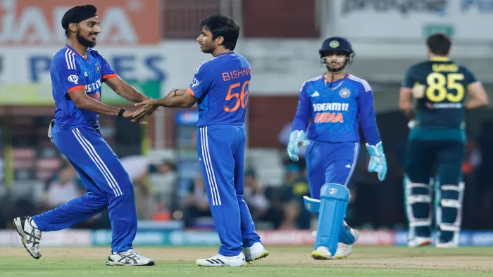 IND vs AUS 3rd T20: अर्शदीप सिंह की जगह आवेश खान को मौका मिल सकता है।