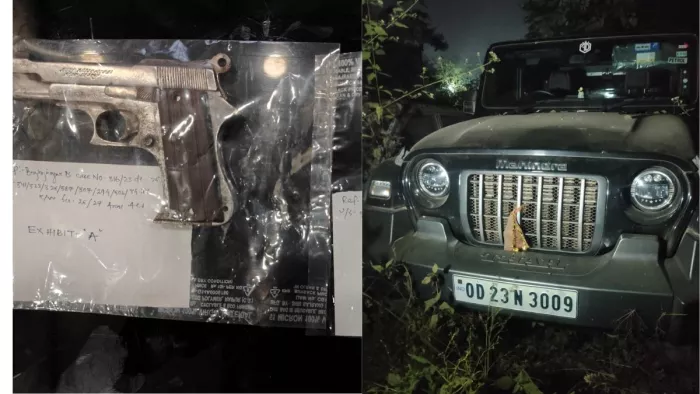ब्रजराजनगर का गैंगस्टर भीमा गिरफ्तार, जमानत पर बाहर निकल दे रहा था वारदात को अंजाम