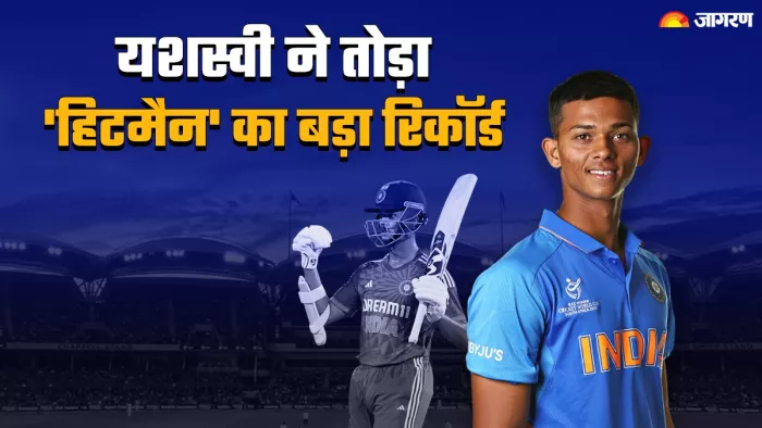 Yashasvi Jaiswal ने Rohit Sharma का तोड़ा रिकॉर्ड