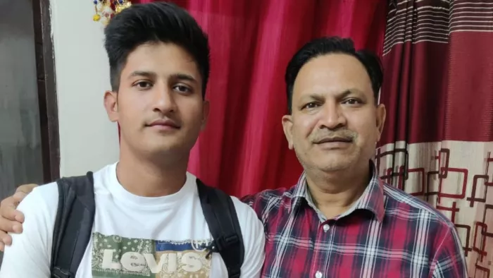 प्रियांश आर्या ने नीलामी के बाद कही अपने मन की बात। फोटो- जागरण