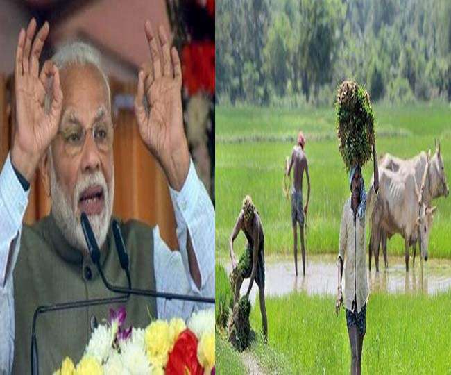 किसानों को नए साल का तोहफा देंगे मोदी, नववर्ष के पहले ही दिन आयोजित कार्यक्रम में पीएम जारी करेंगे राशि।
