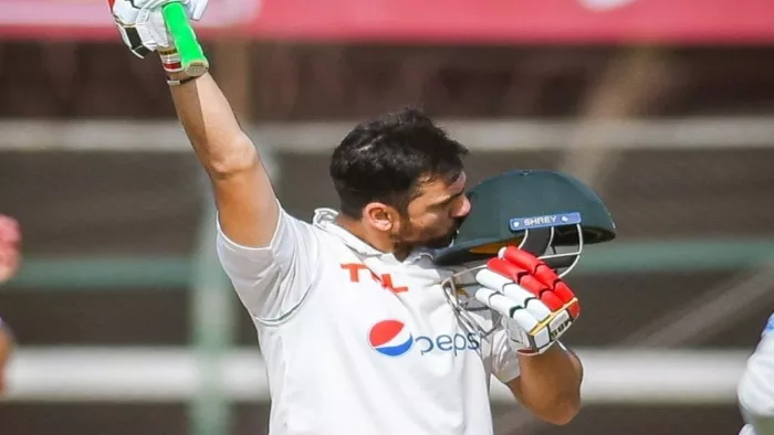 PAK vs NZ: आगा सलमान से जड़ा करियर का पहला टेस्ट शतक (फोटो क्रेडिट ट्टिटर)