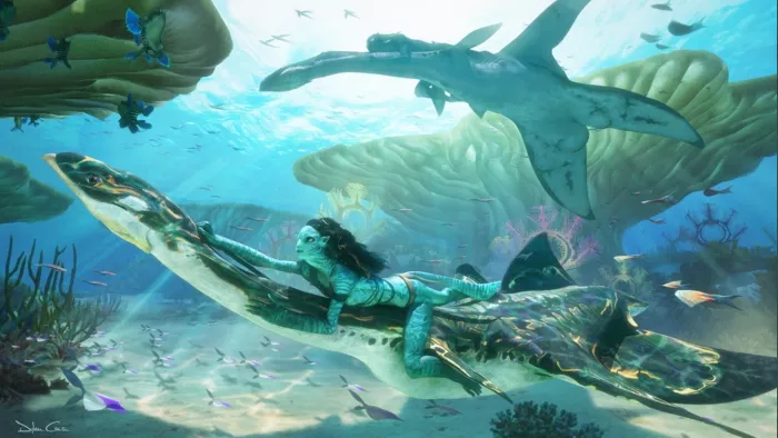 Still Image from Film Avatar The Way of Water