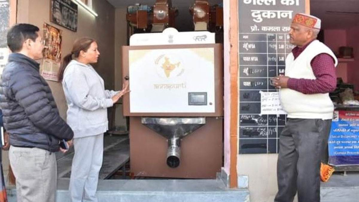 food grain atm now be available from in uttarakhand
