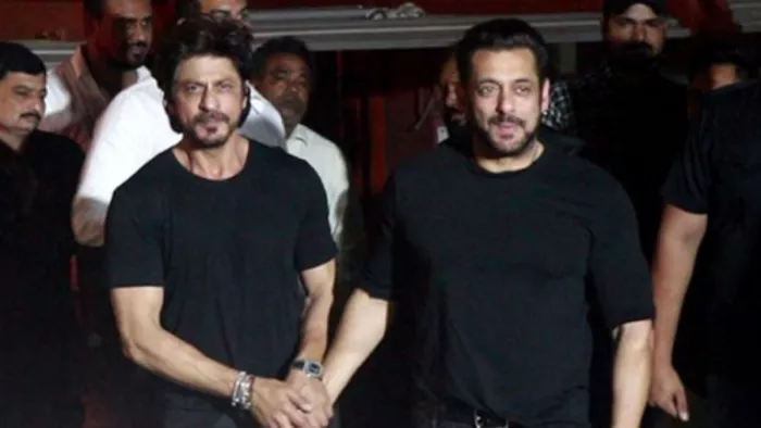 Photo Credit : Salman Khan Shah Ruhk Khan Photo ANI Twitter