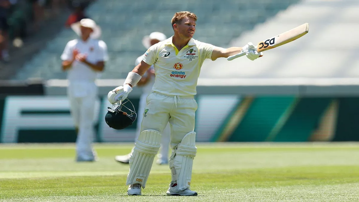 AUS vs SA: डेविड वॉर्नर ने की सचिन की बराबरी (फोटो क्रेडिट ट्विटर)