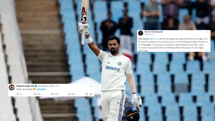 IND vs SA Test: KL Rahul के रिकॉर्डतोड़ शतक पर Sachin Tendulkar का पोस्ट हुआ वायरल