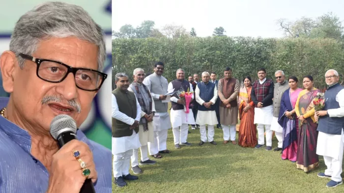 JDU के फ्रेम से Lalan Singh आउट! Nitish Kumar के बगल में मिली विजय चौधरी को जगह